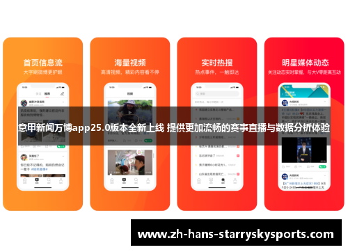 意甲新闻万博app25.0版本全新上线 提供更加流畅的赛事直播与数据分析体验