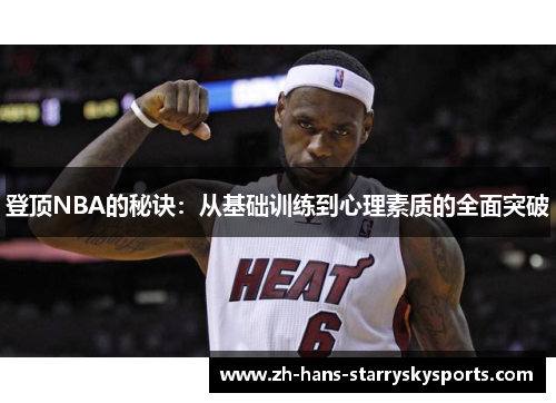 登顶NBA的秘诀：从基础训练到心理素质的全面突破