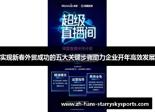 实现新春外贸成功的五大关键步骤助力企业开年高效发展