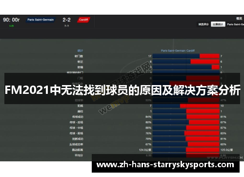 FM2021中无法找到球员的原因及解决方案分析