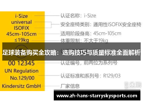 足球装备购买全攻略:选购技巧与质量标准全面解析 足球装备购买全攻略:选购技巧与质量标准全面解析